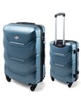 Średnia Walizka Podróżna Bagaż 720 XL ABS  kółka 