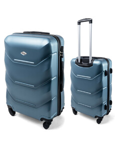 Średnia Walizka Podróżna Bagaż 720 XL ABS  kółka 
