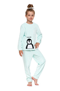 Dziecięca piżama ciepła polarowa pingwinek PDZ4100 MORAJ 