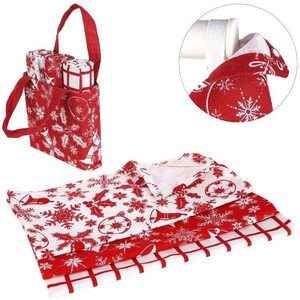 Zestaw świątecznych ręczników 40x70 w ozdobnej torbie MORAJ bawełniane MRT1500-011 