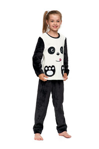 Ciepła dziecięca piżama  Panda MORAJ dwuczęściowa