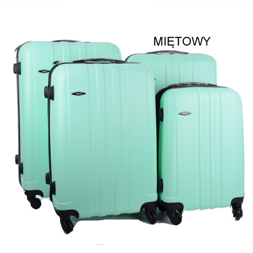 komplet zestaw walizek 4w1740 kolor miętowy.JPG