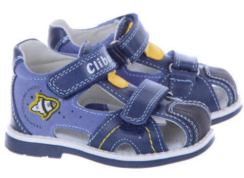 Sandałki chłopięce na rzepy tanie Clibee Ab248 Niebieskie — kopia.JPG